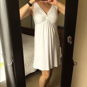 Loft Little White Dress